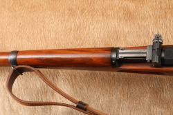 Swiss Schmidt Rubin K31 Small Caliber Trainer 25&rdquo; .22 LR Straight Pull Bolt Action Rifle, Sling - 17