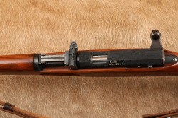 Swiss Schmidt Rubin K31 Small Caliber Trainer 25&rdquo; .22 LR Straight Pull Bolt Action Rifle, Sling - 18