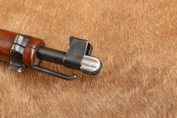 Swiss Schmidt Rubin K31 Small Caliber Trainer 25&rdquo; .22 LR Straight Pull Bolt Action Rifle, Sling - 24