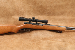 Stevens Model 87D 24" .22 S/L/LR Semi-auto Rifle, Scope & Sling, MFD 1940s-1950s C&R