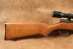 Stevens Model 87D 24" .22 S/L/LR Semi-auto Rifle, Scope & Sling, MFD 1940s-1950s C&R - 3