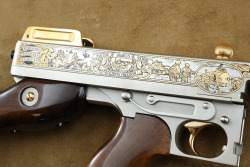 Auto-Ordnance Defending Freedom Commemorative Thompson .45 ACP M1A1 Semi-auto Rifle - 52