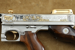 Auto-Ordnance Defending Freedom Commemorative Thompson .45 ACP M1A1 Semi-auto Rifle - 54