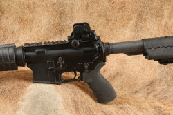 Paul Walker's LMT Defender 2000 AR-15 Carbine 5.56 NATO 16&rdquo; BCM Charging Handle Semi-Auto Rifle - 10