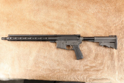 Ambush Firearms AF4 5.56 NATO 16" Semi-Auto AR-15 Rifle, Aluminum Buttstock - 24