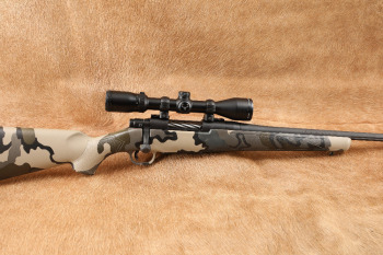 Mossberg Patriot 28153 6.5 Creedmoor KUIU Camo 22" Bolt Action Rifle, Vortex 3-9x40mm Scope, 2021