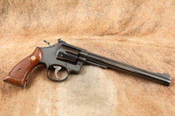 Smith & Wesson S&W Model 17-5 K-22 Masterpiece 8 3/8" .22 LR Double Action Revolver, 1988