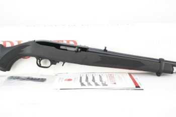 Ruger 10/22 Carbine Synthetic Stock Semi Automatic Rifle & Box