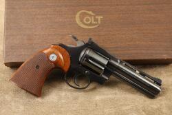 Boxed Colt Diamondback Blue 4" .22 LR Long Rifle SA/DA Double Action Revolver, 1968 C&R