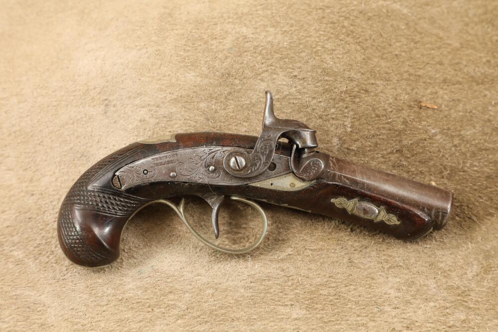 Slotter A.J. Plate Philadelphia Deringer Copy 2 1/2 .41 Caliber