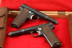 Consecutive Pair WWII German Issue Astra 600/43 9mm Luger Semi-Automatic Pistols, 1944 C&R - 2