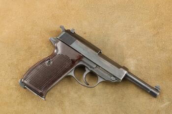WWII German Mauser P.38 P-38 byf43 9mm 5" Military Semi-Automatic Pistol, 1943 C&R