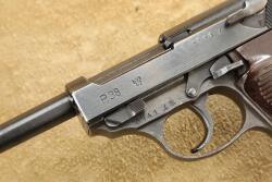 WWII German Mauser P.38 P-38 byf43 9mm 5" Military Semi-Automatic Pistol, 1943 C&R - 21