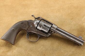 Colt 1st Generation Bisley Model Single Action Army SAA 4 3/4" .38-40 WCF Revolver, 1904 C&R