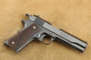 Custom WWI Colt Model 1911 Commercial Government Model Slide .45 ACP Semi-Auto Pistol, C&R