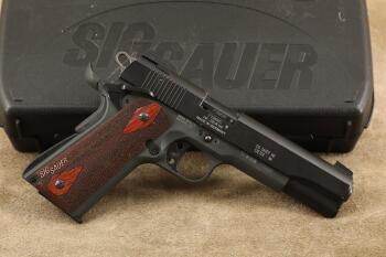 Sig Sauer 1911-22 .22 LR 5" Semi Automatic Rimfire SA Pistol & Box, MFD 2011
