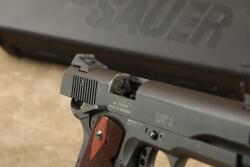 Sig Sauer 1911-22 .22 LR 5" Semi Automatic Rimfire SA Pistol & Box, MFD 2011 - 15