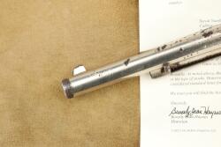 1st Generation Colt Single Action Army SAA Nickel 7 1/2" .45 Revolver and Letter, 1881 Antique - 7