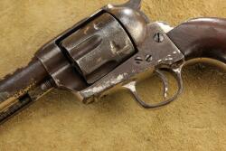 1st Generation Colt Single Action Army SAA Nickel 7 1/2" .45 Revolver and Letter, 1881 Antique - 20