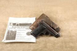 WWII Italian 4/UT Beretta Model 1935 M1935 .32 ACP Military Semi Automatic Pistol, 1944 C&R - 2