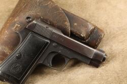 WWII Italian 4/UT Beretta Model 1935 M1935 .32 ACP Military Semi Automatic Pistol, 1944 C&R - 4