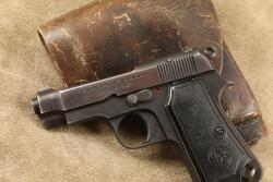 WWII Italian 4/UT Beretta Model 1935 M1935 .32 ACP Military Semi Automatic Pistol, 1944 C&R - 6