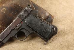 WWII Italian 4/UT Beretta Model 1935 M1935 .32 ACP Military Semi Automatic Pistol, 1944 C&R - 7