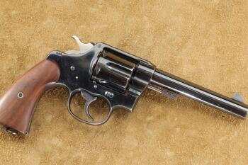 Colt New Service Model 1909 U.S. Army 5 1/2" .45 LC Double Action Military Revolver, 1911 C&R