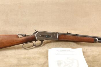 Winchester Model 1886 26" Octagonal .45-90 WCF Lever Action Rifle, 1891 Antique