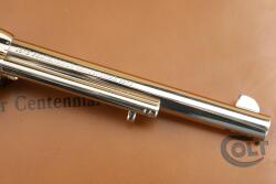 Cased Colt Peacemaker Centennial Nickel Frontier Six Shooter SAA .44-40 Revolver, 1973 C&R - 4