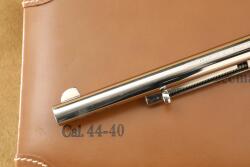 Cased Colt Peacemaker Centennial Nickel Frontier Six Shooter SAA .44-40 Revolver, 1973 C&R - 6
