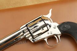 Cased Colt Peacemaker Centennial Nickel Frontier Six Shooter SAA .44-40 Revolver, 1973 C&R - 7