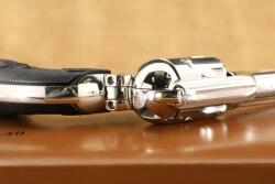 Cased Colt Peacemaker Centennial Nickel Frontier Six Shooter SAA .44-40 Revolver, 1973 C&R - 16