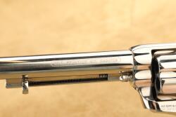 Cased Colt Peacemaker Centennial Nickel Frontier Six Shooter SAA .44-40 Revolver, 1973 C&R - 22