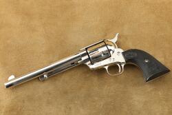 Cased Colt Peacemaker Centennial Nickel Frontier Six Shooter SAA .44-40 Revolver, 1973 C&R - 27
