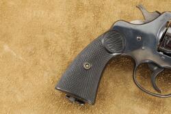 WWI Canadian Colt New Service 5 1/2" .455 Eley Webley Double Action Military Revolver, 1916 C&R - 6