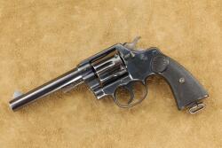WWI Canadian Colt New Service 5 1/2" .455 Eley Webley Double Action Military Revolver, 1916 C&R - 9
