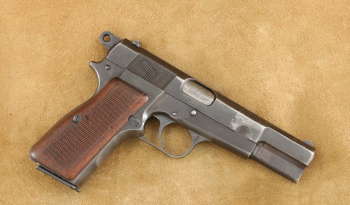 WWII German Occupied WaA140 FN Hi Power M1935 640(b) 9mm Semi-Automatic Pistol, 1944 C&R