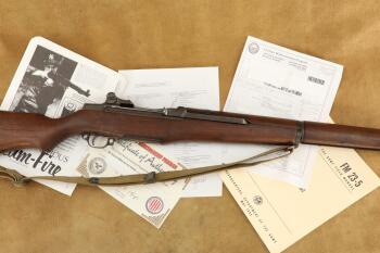 Winchester M1 Garand CMP Service Grade 30-06 Semi-Auto Rifle All Correct Winchester 1944 C&R