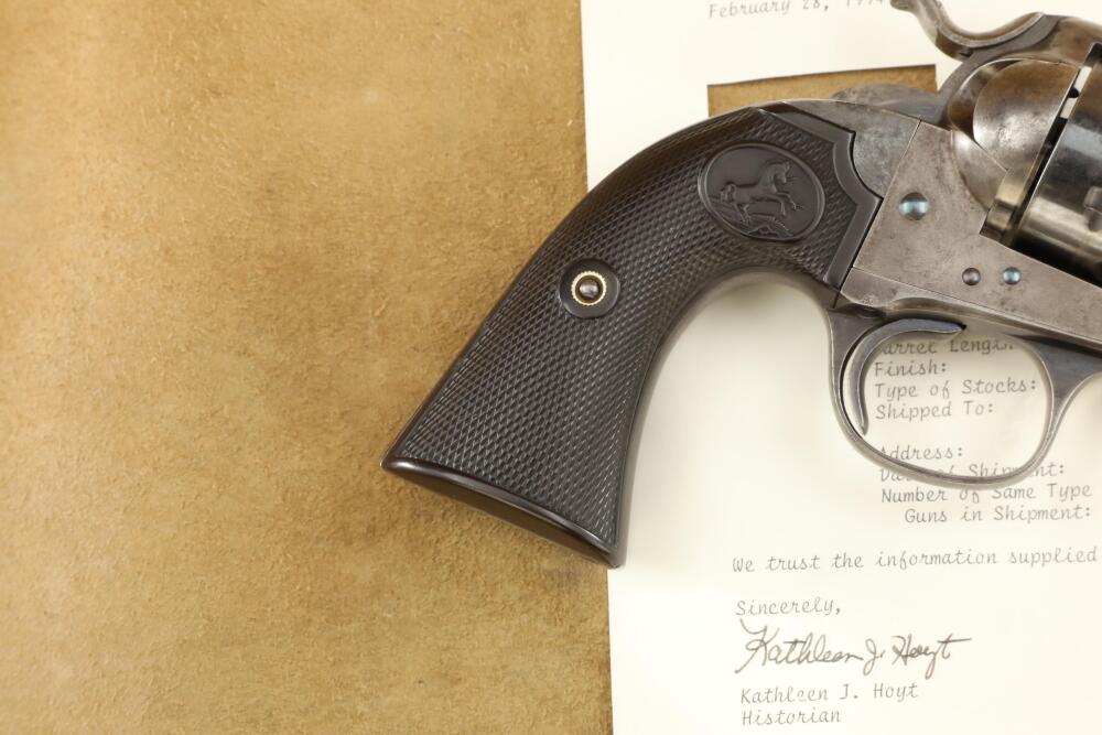 Colt 1st Gen Bisley Model Single Action Army SAA 4 3/4 .45