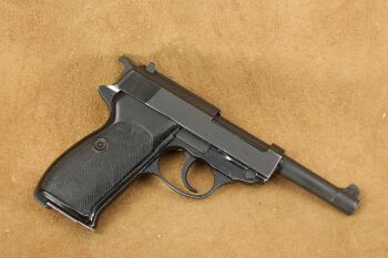 Cold War German Army Bundeswehr Walther P.38 P1 9mm Military Semi-Automatic Pistol, 1959 C&R