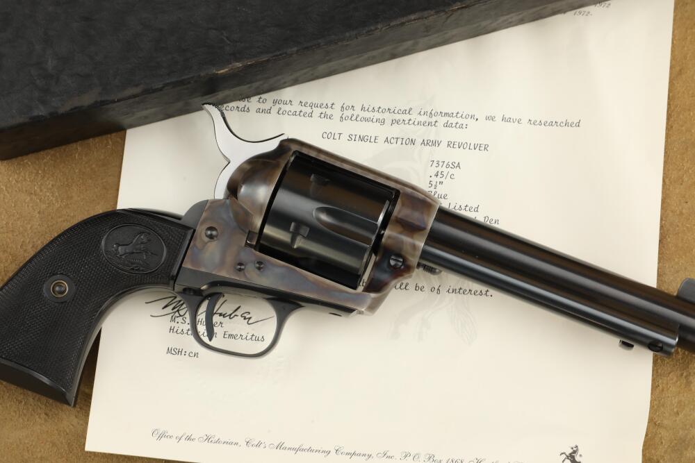 Boxed Colt 2nd Generation Single Action Army SAA 5 1/2 .45