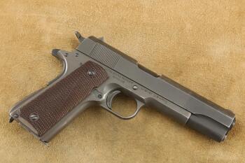 Matching WWII Colt U.S. Army Model M1911A1 .45 ACP Military Semi-Automatic Pistol, 1941 C&R