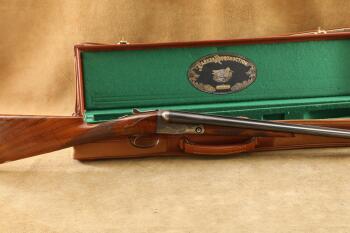 Cased Winchester Parker Reproduction DHE Grade 20 GA 26" MOD/IC SXS Double Shotgun
