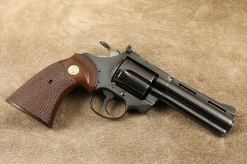 Colt Diamondback Model Blue 4" .38 Special SA/DA Double Action Revolver, 1977