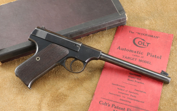 Early Pre-War Colt Woodsman 1st Series Target Model .22 LR Semi-Automatic Pistol, 1928 C&R