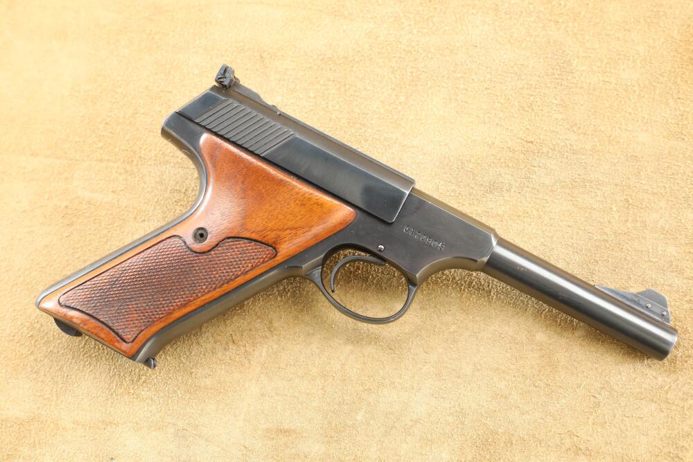 Boxed Colt 3rd Series Woodsman Sport Model Blue 4 1/2 .22 LR Semi