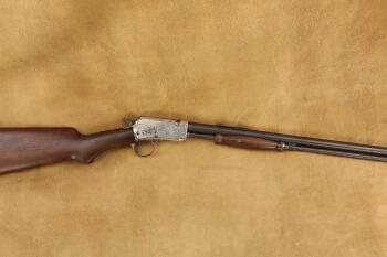 Winchester Model 1906 Expert Grade Half-Nickel .22 Short, Long, LR Pump Action Rifle 1918 C&R