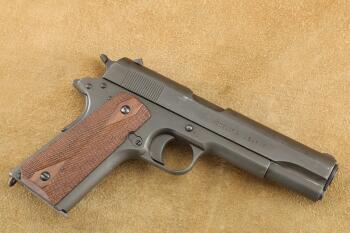 WWI/WWII Colt Model of 1911 U.S. Army .45 ACP 5" Military Semi-Automatic Pistol, 1918 C&R