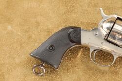 Remington Model 1888 New Model Pocket Army 5 3/4" Nickel .44-40 Revolver, MFD 1888-89 Antique - 3